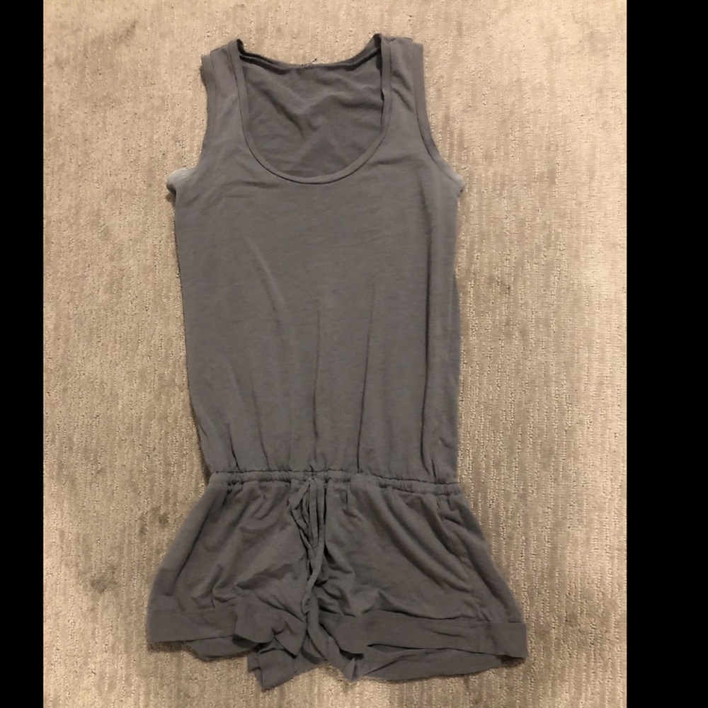 Love culture gray romper